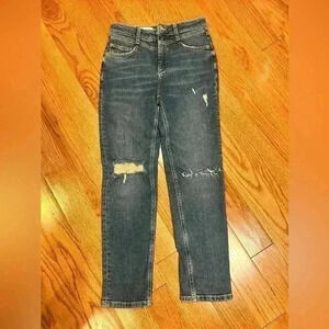 Pilcro Anthropologie Distressed Medium Wash Jeans Size 25